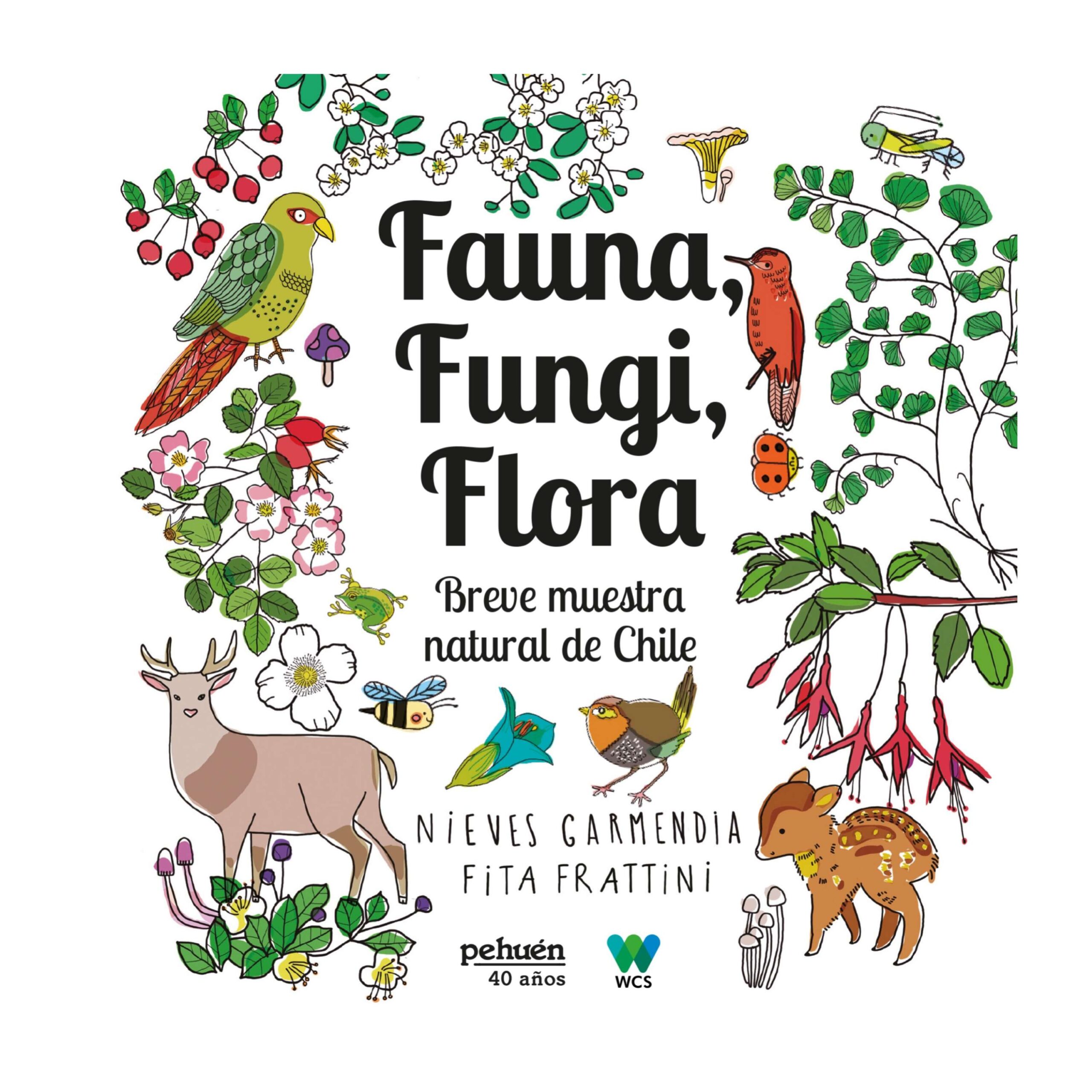 Fauna, fungi, flora. Breve muestra natural de Chile.NIEVES GARMENDIA,FITA FRATTI