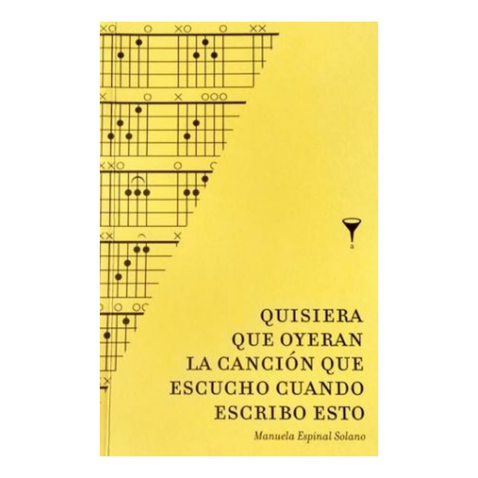 Quisiera que oyeran la canción que escucho cuando escribo esto.MANUELA ESPINAL